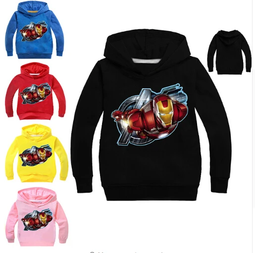 Avenger Iron Man Boys Girls Kids Sweatshirts Hoodie Pullover Children's Long Sleeve T-shirt Spring Autumn Casual Clothing det456
Avenger Iron Man Boys Girls Kids Sweatshirts Hoodie Pullover Children's Long Sleeve T-shirt Spring Autumn Casual Clothing det456