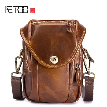 AETOO Men's new waterproof mobile phone pockets wear belt leather multi-function change key package
AETOO Men's new waterproof mobile phone pockets wear belt leather multi-function change key package