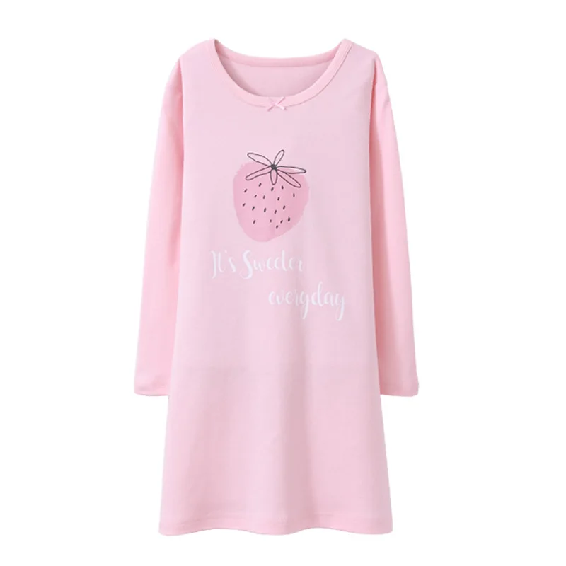 Spring Children's pajamas long sleeve girl nightgowns cotton Sleepwear for kids home clothes teenager girls summer pajama dress
Spring Children's pajamas long sleeve girl nightgowns cotton Sleepwear for kids home clothes teenager girls summer pajama dress