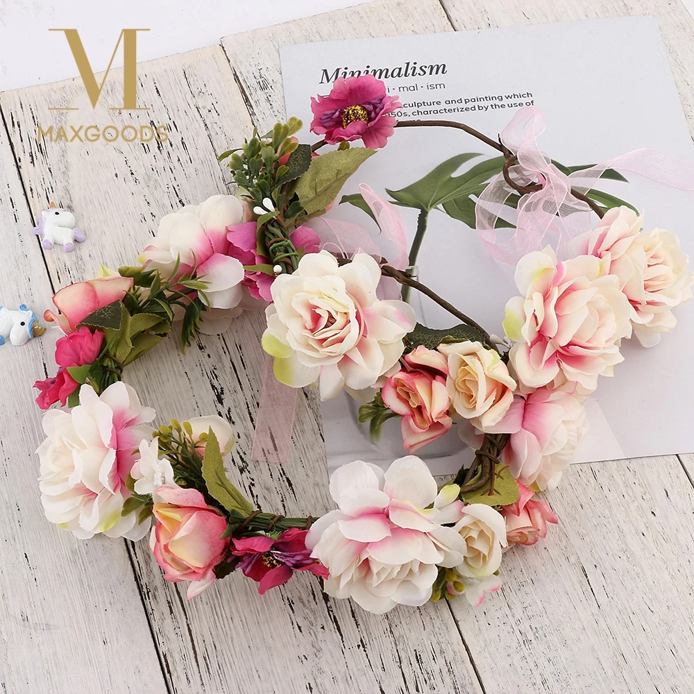 Fashion Cute Mommy & Kids Wreath Flowers Headband Floral Crown Hairbands Travel Wedding Girls Headwear Floral Hairbands
Fashion Cute Mommy & Kids Wreath Flowers Headband Floral Crown Hairbands Travel Wedding Girls Headwear Floral Hairbands