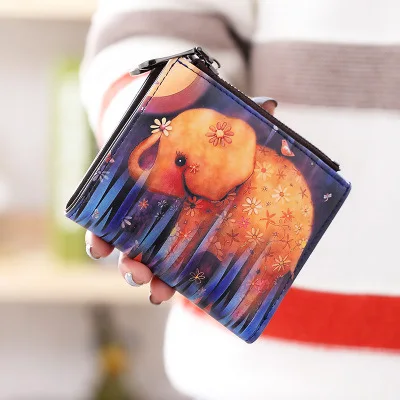 2019 Korean Cartoon Zoo Print Graffiti Short Wallet Zipper Student Pocket Multi-card Lady Card Holder Leather Foldable Card Case
2019 Korean Cartoon Zoo Print Graffiti Short Wallet Zipper Student Pocket Multi-card Lady Card Holder Leather Foldable Card Case