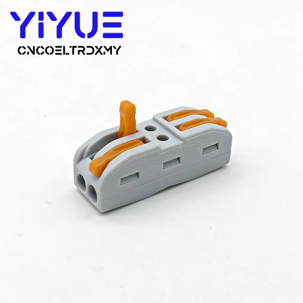 Wago 30/50pcs mini fast wire Connectors PCT-212 Universal Compact Wire Wiring Connector Conductor Terminal Block
Wago 30/50pcs mini fast wire Connectors PCT-212 Universal Compact Wire Wiring Connector Conductor Terminal Block