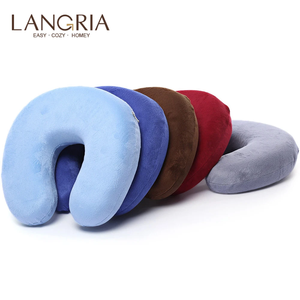 U Shaped Slow Rebound Memory Foam Travel Neck Pillow Headrest Travel Pillow with Detachable Cover Neck Healthcare for Car Office
U Shaped Slow Rebound Memory Foam Travel Neck Pillow Headrest Travel Pillow with Detachable Cover Neck Healthcare for Car Office