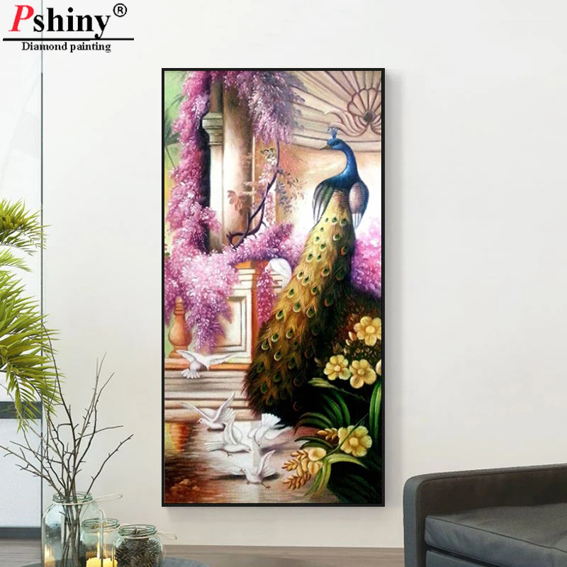 Pshiny 5d Diy diamond painting cross stitch kit peacock 3d diamond embroidery sale Full square Rhinestone House decoration F178
Pshiny 5d Diy diamond painting cross stitch kit peacock 3d diamond embroidery sale Full square Rhinestone House decoration F178