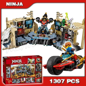 1307pcs Ninja Samurai X Cave Chaos Mech Robot Desert Base 10530 Building Blocks Jay Lloyd Assemble Toys Compatible with Lago
1307pcs Ninja Samurai X Cave Chaos Mech Robot Desert Base 10530 Building Blocks Jay Lloyd Assemble Toys Compatible with Lago