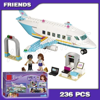 236pcs New Friends 10545 Girls Princess Heartlake Private Jet DIY 3D Blocks AlanWhale Toy Gift Compatible with Lago
236pcs New Friends 10545 Girls Princess Heartlake Private Jet DIY 3D Blocks AlanWhale Toy Gift Compatible with Lago