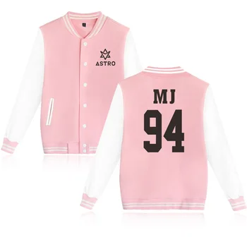 ASTRO Kpop Cool Baseball Jacket Men/Women Fashion Outwear Coats Jacket Men College Style Clothes Plus Size 4XL
ASTRO Kpop Cool Baseball Jacket Men/Women Fashion Outwear Coats Jacket Men College Style Clothes Plus Size 4XL