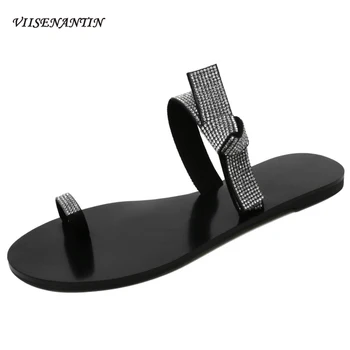 VIISENANTIN Vogue Girls Summer Flip Flops Simple Style Crystal One Word Bowtie Fashion Beach Sandal Shoe Slides Slipper
VIISENANTIN Vogue Girls Summer Flip Flops Simple Style Crystal One Word Bowtie Fashion Beach Sandal Shoe Slides Slipper