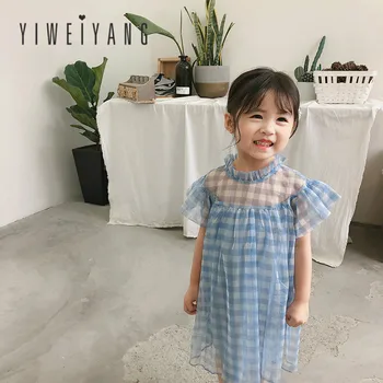 Summer 2019 New Toddler Dress Fashion Lace Screen Princess Dress Sweet and Lovely Little Girls Plaid Dress Dress Elegant
Summer 2019 New Toddler Dress Fashion Lace Screen Princess Dress Sweet and Lovely Little Girls Plaid Dress Dress Elegant