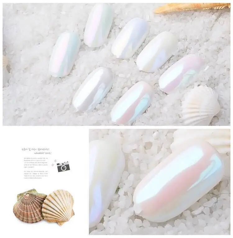 1g/jar Retail Shell Effect Nail Glitter Powder Shell Powder Pigment Nail Powder Dust Laser Nail Art Decoration B
1g/jar Retail Shell Effect Nail Glitter Powder Shell Powder Pigment Nail Powder Dust Laser Nail Art Decoration B