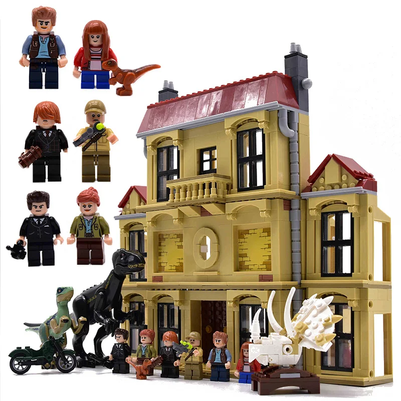 Jurassic World Sets 4 park 3 Dinosaurs Toys Compatible Education Blocks Building Bricks Child boy kids owen pteranodon
Jurassic World Sets 4 park 3 Dinosaurs Toys Compatible Education Blocks Building Bricks Child boy kids owen pteranodon