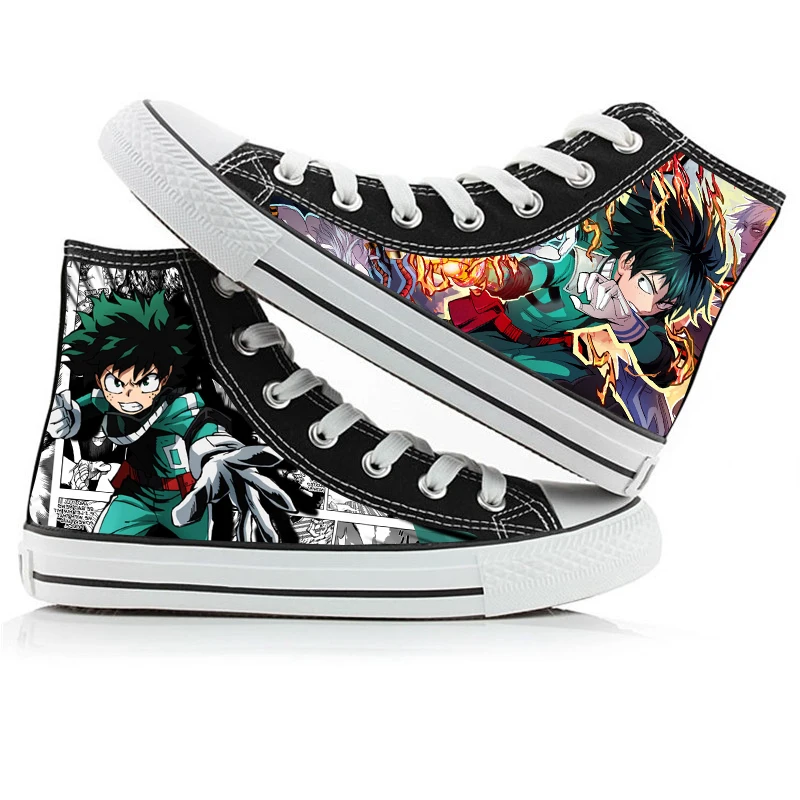 Boku no hero Academia Cosplay Canvas Shoes Izuku Midoriya Bakugou Katsuki Printed Sneakers Shoes Men Women high top Sneakers 1
Boku no hero Academia Cosplay Canvas Shoes Izuku Midoriya Bakugou Katsuki Printed Sneakers Shoes Men Women high top Sneakers 1