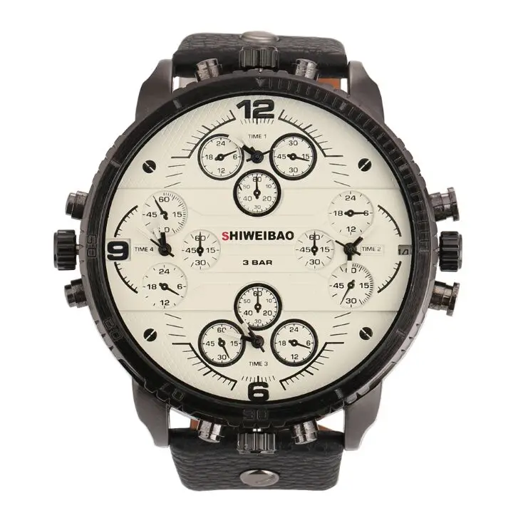 2016 Shiweibao New Luxury Military Army Dual Time Quartz Large Dial Wrist Watch A1165
2016 Shiweibao New Luxury Military Army Dual Time Quartz Large Dial Wrist Watch A1165