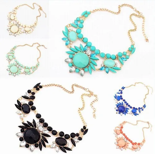 Ahmed Fashion Jewelry Statement 2018 Women Necklaces Colorful Gem Flower Necklace Woman Pop Christmas Gift Necklaces & Pendants
Ahmed Fashion Jewelry Statement 2018 Women Necklaces Colorful Gem Flower Necklace Woman Pop Christmas Gift Necklaces & Pendants