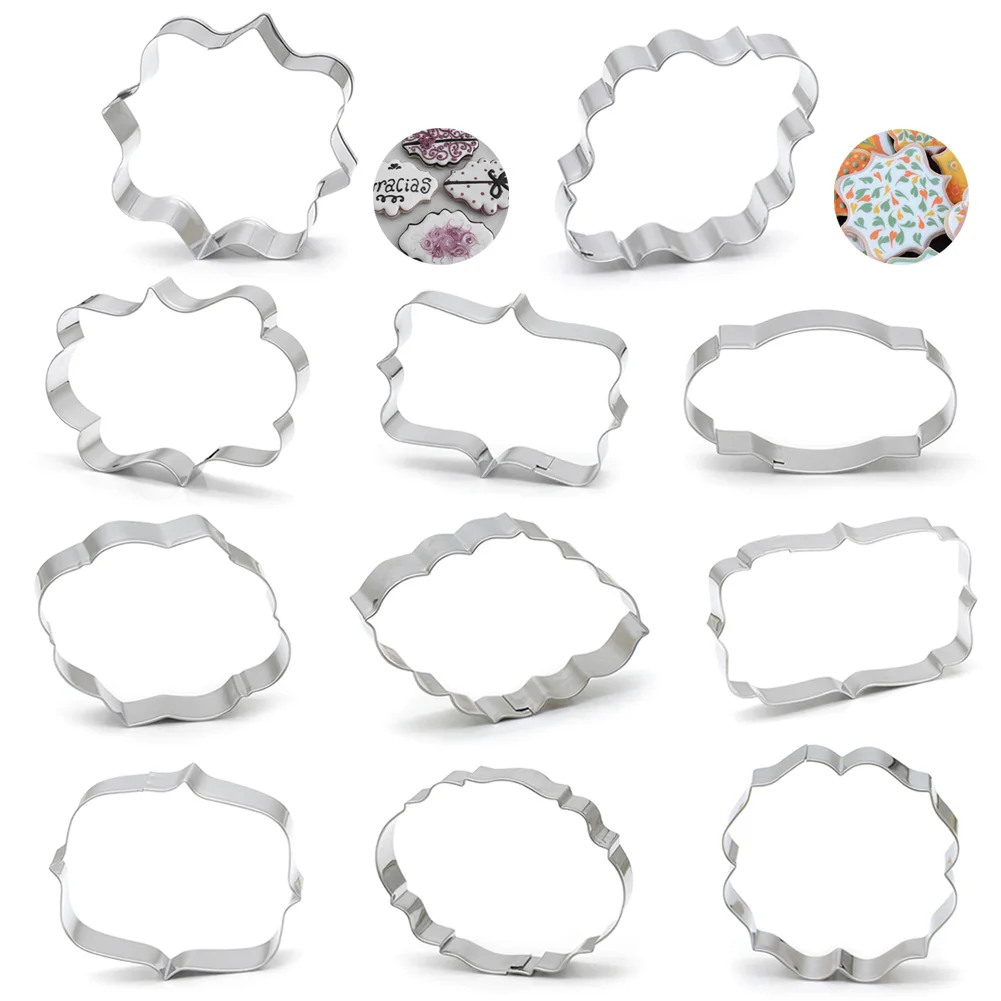Cake Cookie Mould Cutter Stainless Steel DIY Frame Fondant Baking Mold Kitchen Tool HTQ99
Cake Cookie Mould Cutter Stainless Steel DIY Frame Fondant Baking Mold Kitchen Tool HTQ99