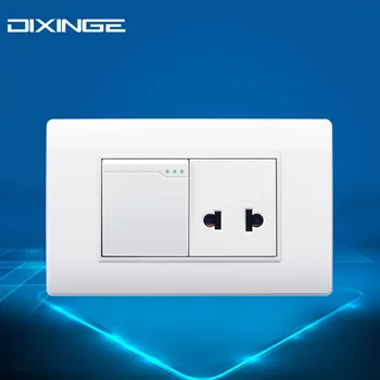 Type 118mm southeast Asia Vietnam multi-function with 1gang 1way switch wall power outlet single socket 127-250V
Type 118mm southeast Asia Vietnam multi-function with 1gang 1way switch wall power outlet single socket 127-250V