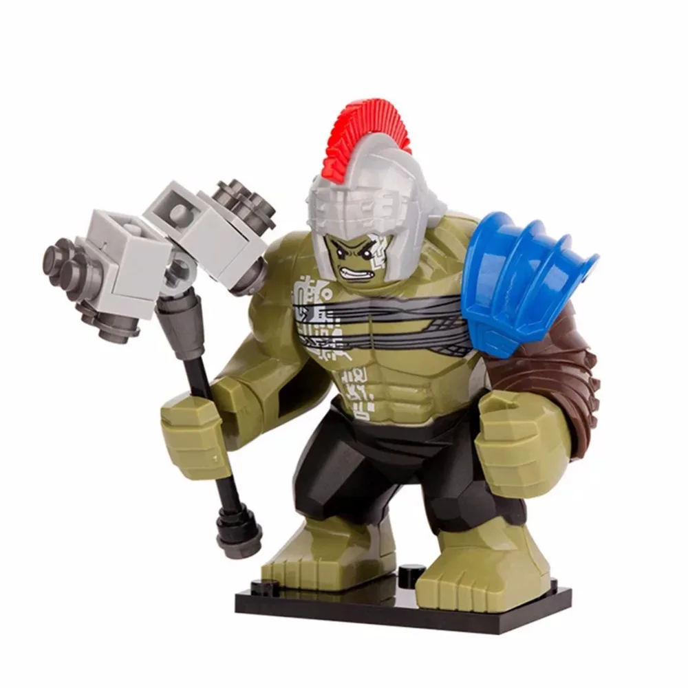 Superheros Marvel Avengers: Endgame movie Hulk Captain America Thanos Building Blocks figures compatible legoing kids toy gift
Superheros Marvel Avengers: Endgame movie Hulk Captain America Thanos Building Blocks figures compatible legoing kids toy gift