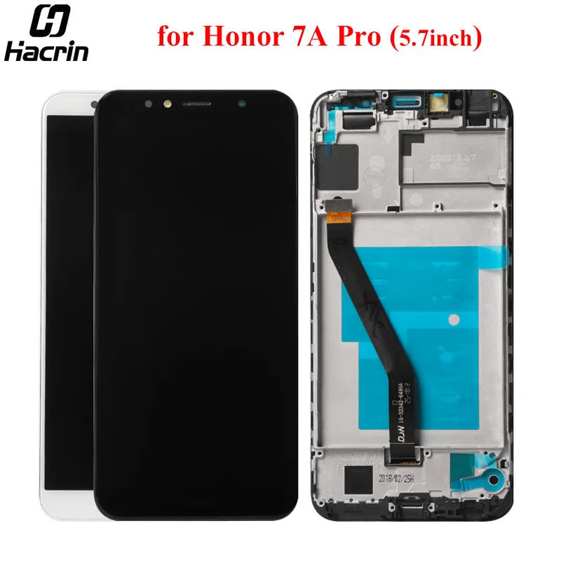 for Huawei Honor 7A Pro LCD Display + Touch Screen With Frame Replacement for Huawei Honor 7A AUM-AL00 AL20 TL00 TL20 L29 L41
for Huawei Honor 7A Pro LCD Display + Touch Screen With Frame Replacement for Huawei Honor 7A AUM-AL00 AL20 TL00 TL20 L29 L41