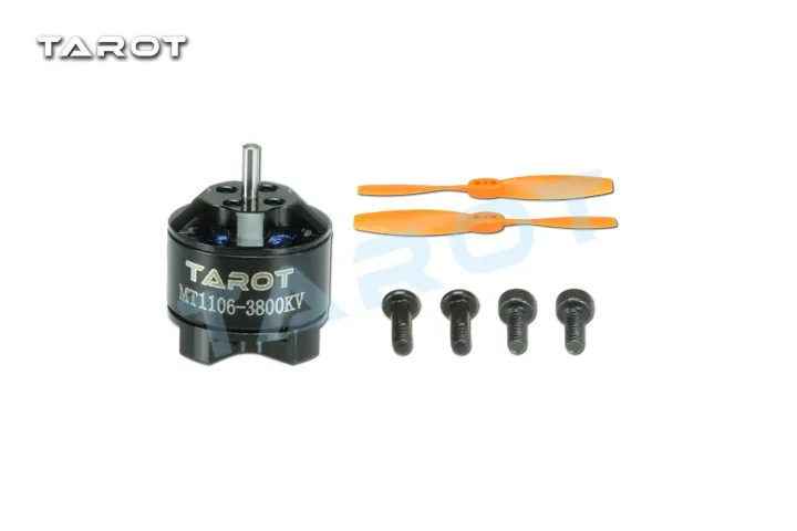 

F18647 Tarot MT1106 3800KV Brushless Motor TL150M2 with 3" Propeller for DIY RC Racing Drone Quadcopter 120/130/140/150