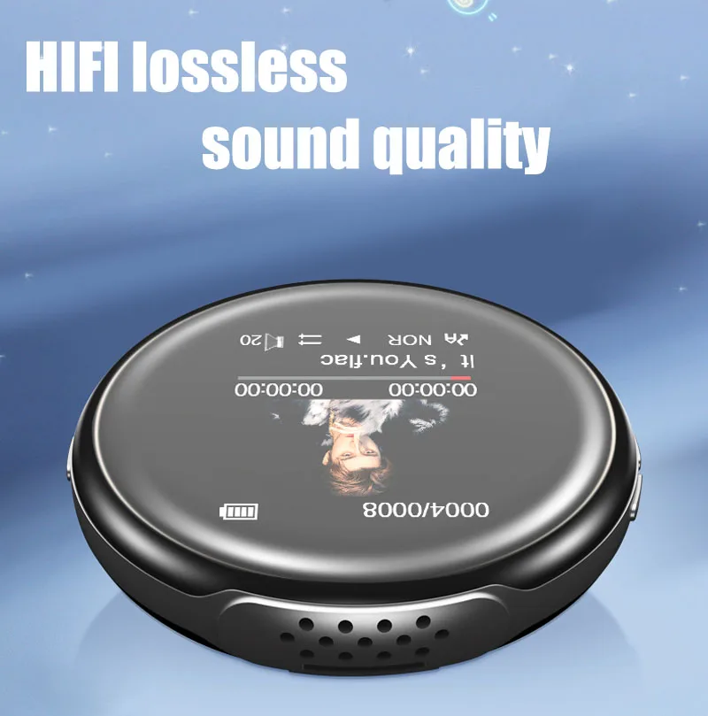 Оригинальный Спортивный Bluetooth MP3 плеер RUIZU M1 8 ГБ/16 ГБ с поддержкой экрана FM записью