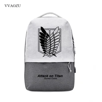 Attack on Titan USB Charging Backpack Students Book Bags for School Backpacks Casual Rucksack Daypack Oxford 15.6 Laptop Mochila
Attack on Titan USB Charging Backpack Students Book Bags for School Backpacks Casual Rucksack Daypack Oxford 15.6 Laptop Mochila