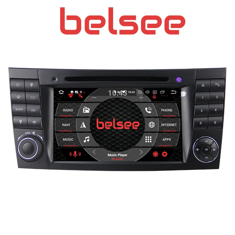 Автомагнитола Belsee автомагнитола с экраном Android 9 0 стереозвук Mercedes CLS Class W220 G W463 E