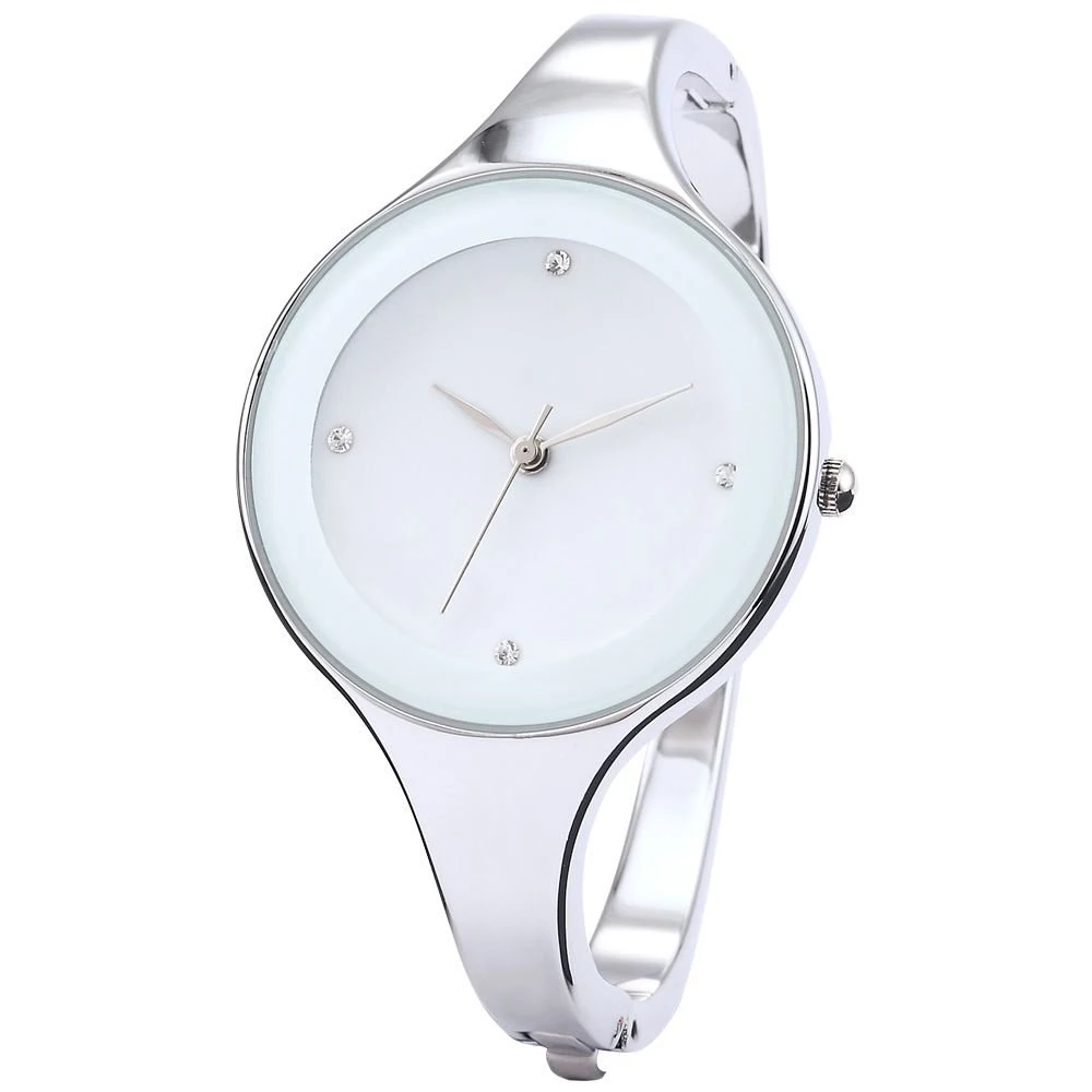 YCYS Beautiful ladies formal elegant Bling White watches Bangle Bracelet Quartz Wrist Watch
YCYS Beautiful ladies formal elegant Bling White watches Bangle Bracelet Quartz Wrist Watch