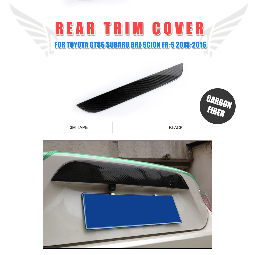 Carbon Fiber Rear Boot Decor Strip Trim Trunk Molding Sticker For Toyota 86 GT86 Subaru BRZ Scion FR-S 2013-2016
Carbon Fiber Rear Boot Decor Strip Trim Trunk Molding Sticker For Toyota 86 GT86 Subaru BRZ Scion FR-S 2013-2016