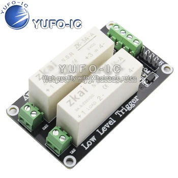 2 Channel low level trigger solid State Relay Module DC controlled DC load 5A Switch Control Board module 5V
2 Channel low level trigger solid State Relay Module DC controlled DC load 5A Switch Control Board module 5V
