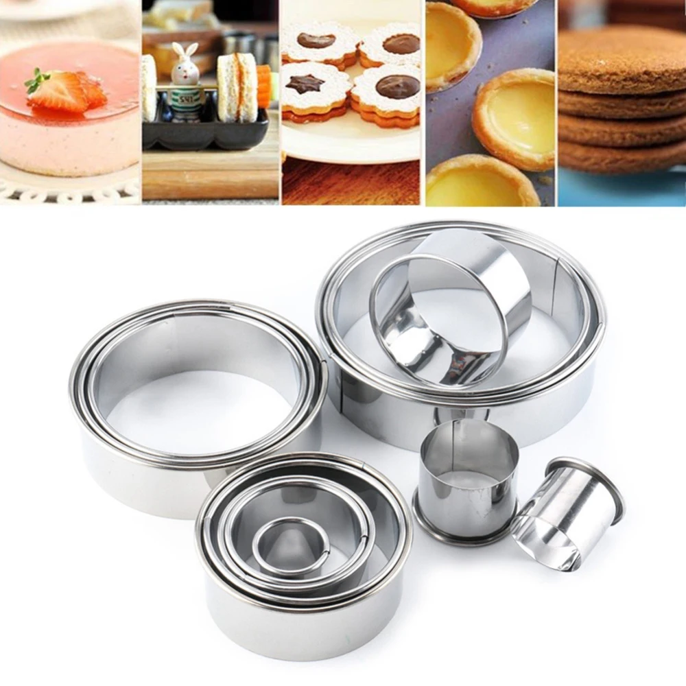 14Pcs Kitchen Cake Tool Baking Pans Cake Mold Metal Round Baking Dish Bakeware Non-Stick Mold Kitchen DIY Cake Decor Accessories
14Pcs Kitchen Cake Tool Baking Pans Cake Mold Metal Round Baking Dish Bakeware Non-Stick Mold Kitchen DIY Cake Decor Accessories
