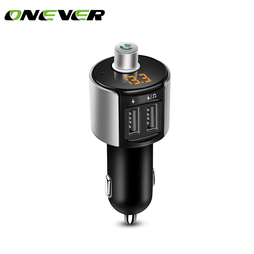 Bluetooth Car Kit Music MP3 Player FM Transmitter Hands-free Modulator 3.4A Dual USB Charger U Disk Port LED Display DC12-24V
Bluetooth Car Kit Music MP3 Player FM Transmitter Hands-free Modulator 3.4A Dual USB Charger U Disk Port LED Display DC12-24V