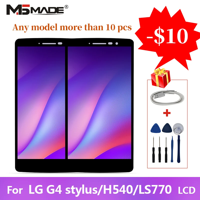 5.7" For LG G4 Stylus H540 LCD Touch Screen Digitizer Display Replacement Parts For LG H542 LS770 H631 H635 With Frame Free Ship
5.7" For LG G4 Stylus H540 LCD Touch Screen Digitizer Display Replacement Parts For LG H542 LS770 H631 H635 With Frame Free Ship