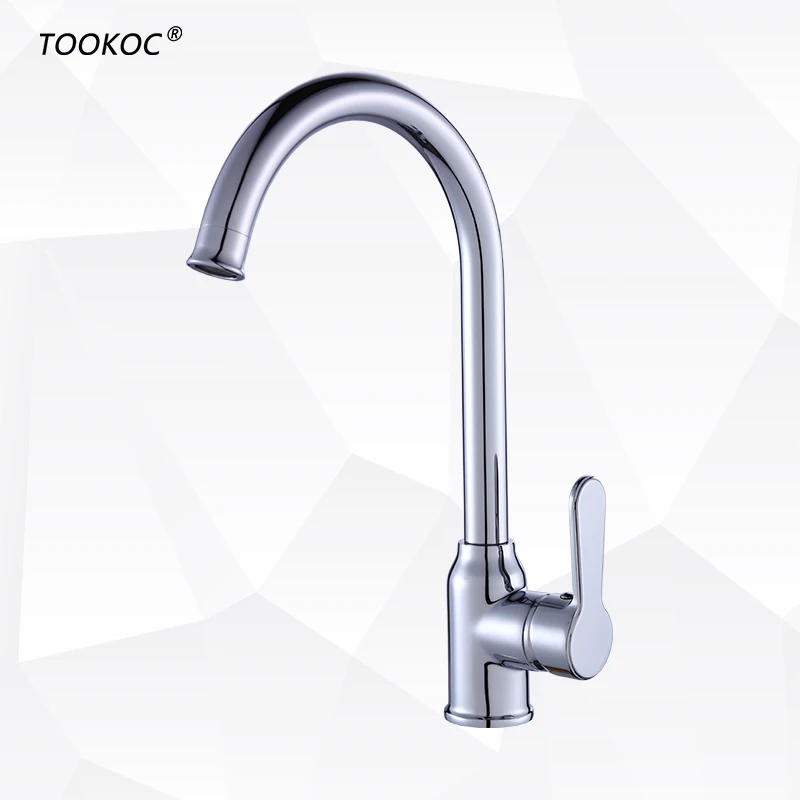 TOOKOC Single Handle Classic kitchen faucet Hot and Cold Water kitchen sink faucet Water mixer Tap 360 Degree
TOOKOC Single Handle Classic kitchen faucet Hot and Cold Water kitchen sink faucet Water mixer Tap 360 Degree