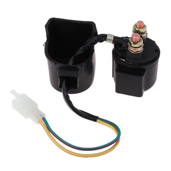 12V Starter Solenoid Relay with 21cm Wrie for Pit Dirt Bike ATV Quad Moped Scooter Go Kart
12V Starter Solenoid Relay with 21cm Wrie for Pit Dirt Bike ATV Quad Moped Scooter Go Kart