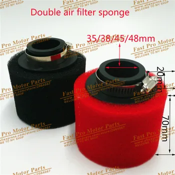 35/38/42/45/48mm Straight Foam Air Filter Sponge Cleaner 50cc Moped Scooter CG125 150cc Dirt Bike Motorcycle
35/38/42/45/48mm Straight Foam Air Filter Sponge Cleaner 50cc Moped Scooter CG125 150cc Dirt Bike Motorcycle