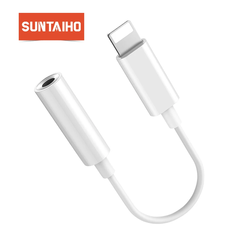 Suntaiho переходник для наушников 3 5 мм адаптер Apple освещения конвертер iPhone X 8 plus 7 |