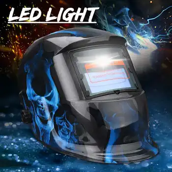 New Automatic Dimming Welding Helmet Solar Power Sensor Welding Len Grinding Mask LED Light Welding Mask/Helmet /Face
New Automatic Dimming Welding Helmet Solar Power Sensor Welding Len Grinding Mask LED Light Welding Mask/Helmet /Face