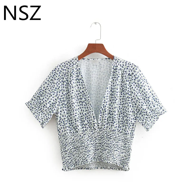 Women Print Crop Top Sexy Deep V Neck Short Shirt Elastic Waist Slim Blouse Short Sleeve Cropped Blouse Party Holiday Ladies Top
Women Print Crop Top Sexy Deep V Neck Short Shirt Elastic Waist Slim Blouse Short Sleeve Cropped Blouse Party Holiday Ladies Top