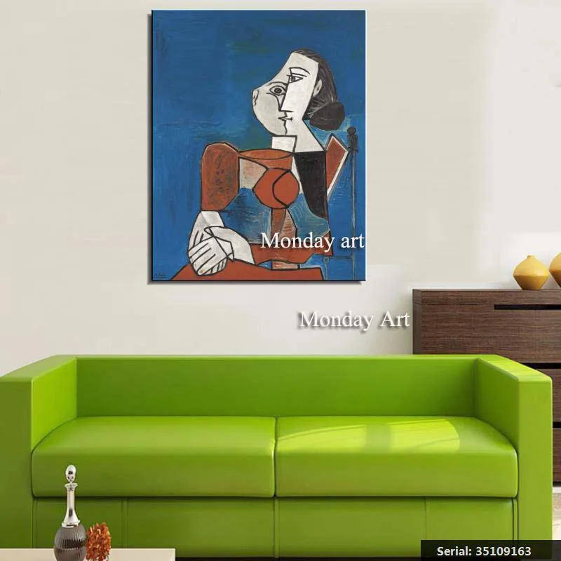 World famous Canvas paintings painting Picasso's abstract painting Picasso abstract woman Hand painted Decoration Home wholesale
World famous Canvas paintings painting Picasso's abstract painting Picasso abstract woman Hand painted Decoration Home wholesale