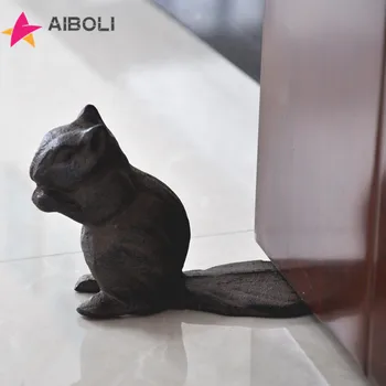 Home decoration Cute Little Squirrel Door Stopper Holder Bull Terrier safety for baby Anime Figures Toys for Children 
Home decoration Cute Little Squirrel Door Stopper Holder Bull Terrier safety for baby Anime Figures Toys for Children