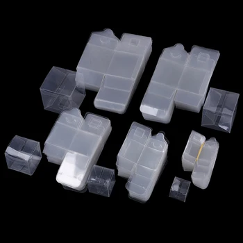 50Pcs/lot Transparent Clear Gift Candy Box Square PVC Chocolate Boxes 3x3x3cm-7x7x7cm Wedding Favor Party Event Decoration
50Pcs/lot Transparent Clear Gift Candy Box Square PVC Chocolate Boxes 3x3x3cm-7x7x7cm Wedding Favor Party Event Decoration