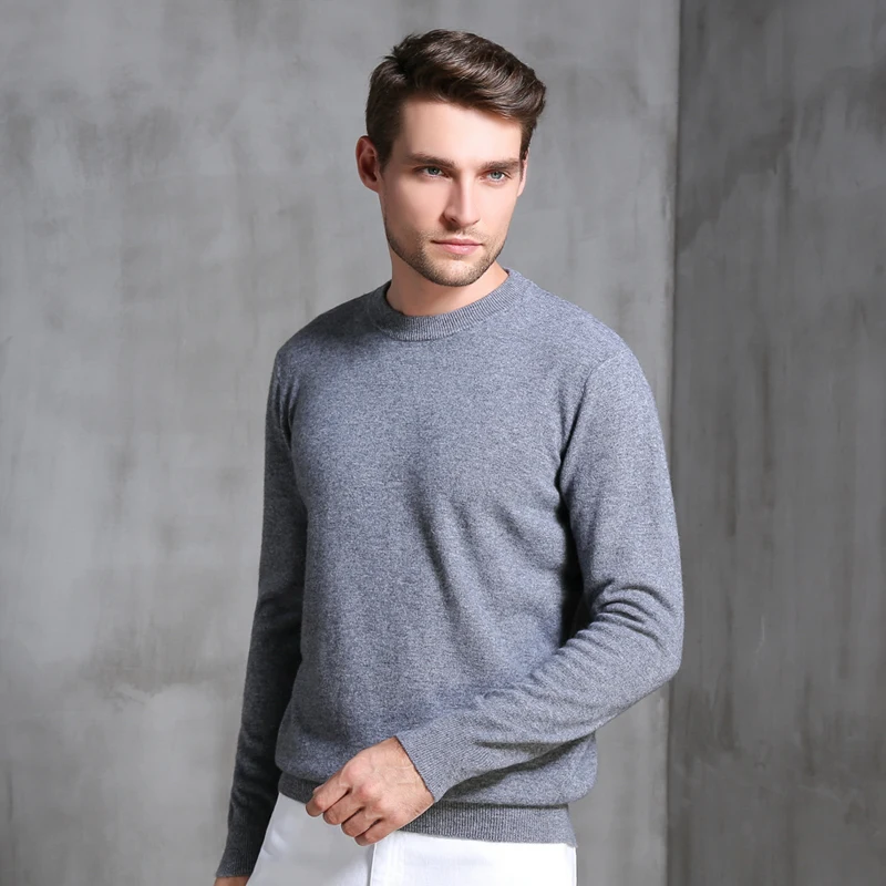 LHZSYY Autumn and Winter New Men's 100% pure Cashmere sweater Round Neck High-end Knitted Pullover Wild Warm Solid color Sweater
LHZSYY Autumn and Winter New Men's 100% pure Cashmere sweater Round Neck High-end Knitted Pullover Wild Warm Solid color Sweater