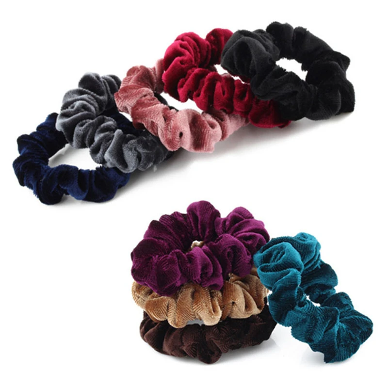 Velvet Scrunchie Women Girls Elastic Hair Rubber Bands Accessories For Women Tie Hair Ring Rope Ponytail Holder Headdress
Velvet Scrunchie Women Girls Elastic Hair Rubber Bands Accessories For Women Tie Hair Ring Rope Ponytail Holder Headdress