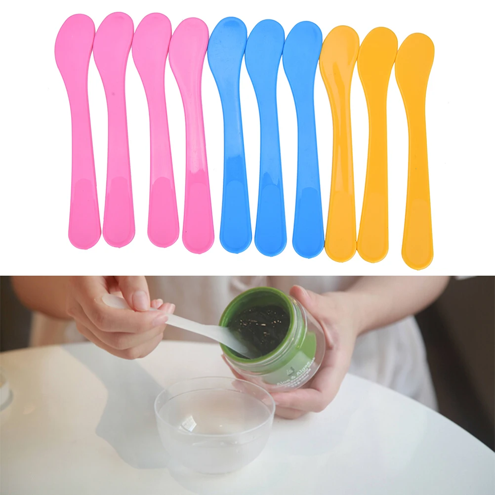 Facial Mask Sticks Cosmetic Spatula Plastic DIY Facial Mask Mixing Spatulas Spoon Stick Makeup Tools 16.8cm 10Pcs/lot
Facial Mask Sticks Cosmetic Spatula Plastic DIY Facial Mask Mixing Spatulas Spoon Stick Makeup Tools 16.8cm 10Pcs/lot