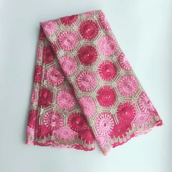 Rose Red Embroidered African Lace Fabric For Wedding Dress High quality Mesh French Lace Fabric For Women YM136-7
Rose Red Embroidered African Lace Fabric For Wedding Dress High quality Mesh French Lace Fabric For Women YM136-7