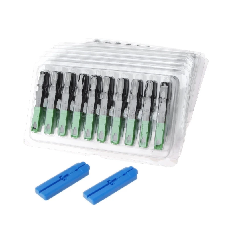 100 Pcs SC/APC Optical Fast Connector Ear Adapter Fiber Quick Connector Flange Tool
100 Pcs SC/APC Optical Fast Connector Ear Adapter Fiber Quick Connector Flange Tool