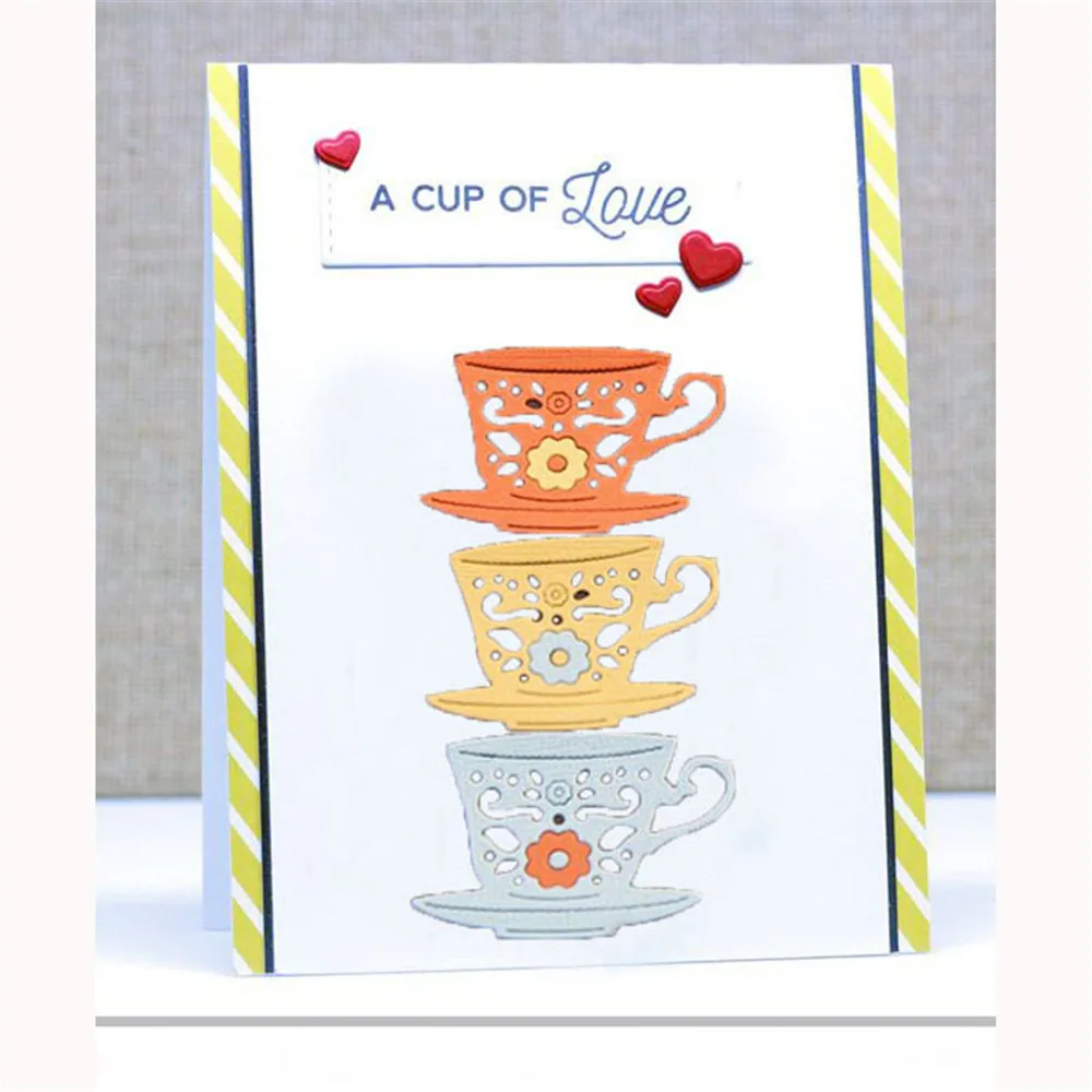 Cups Metal Cutting Dies Stencils Scrapbooking Embossing For Card Making Photo Album Decor Die Cut Handmade Gift DIY Craft
Cups Metal Cutting Dies Stencils Scrapbooking Embossing For Card Making Photo Album Decor Die Cut Handmade Gift DIY Craft