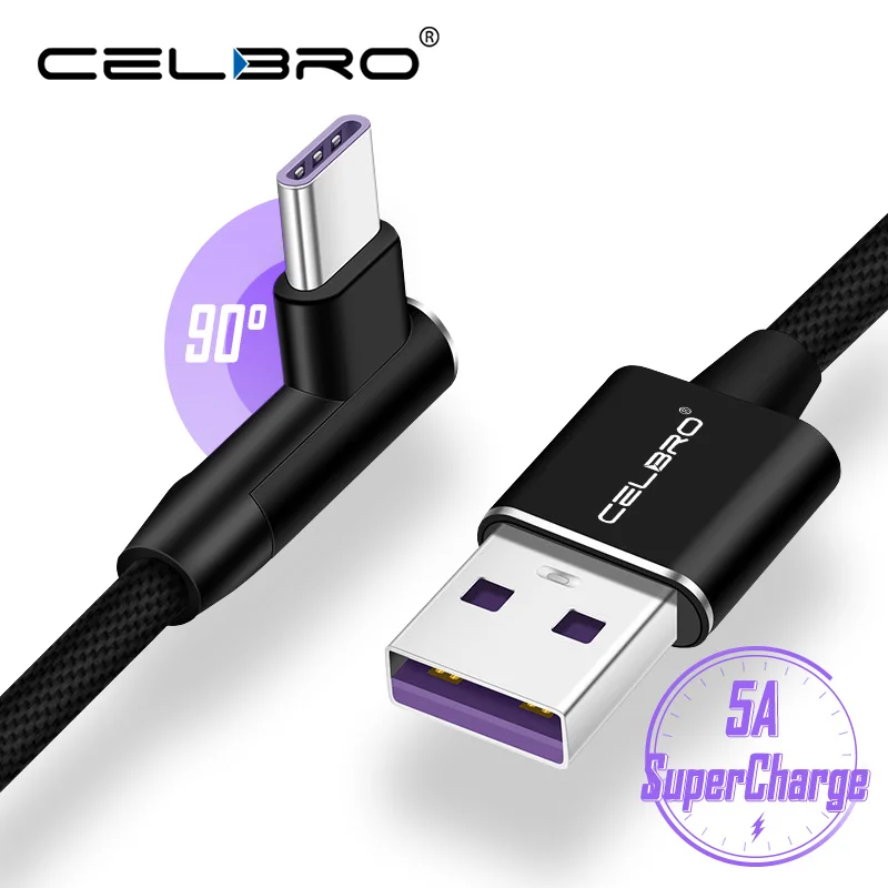 90 Degree USB Type C 5A Cable Fast Charging Usb C Cable for Huawei P20 Pro Lite P9 P10 Plus Mate 20 Pro Supercharge Typec Cabel
90 Degree USB Type C 5A Cable Fast Charging Usb C Cable for Huawei P20 Pro Lite P9 P10 Plus Mate 20 Pro Supercharge Typec Cabel