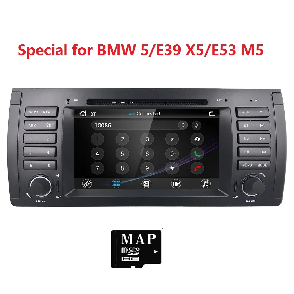 Car Multimedia player for BMW 5 Series E39 E53 X5 M5 GPS Navi Stereo Steering Wheel Bluetooth SD USB DAB+ Radio AV-IN DVB-T TPMS
Car Multimedia player for BMW 5 Series E39 E53 X5 M5 GPS Navi Stereo Steering Wheel Bluetooth SD USB DAB+ Radio AV-IN DVB-T TPMS