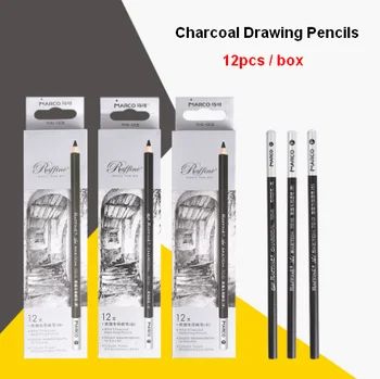 12pcs Charcoal Pencils Non-Toxic Drawing Pencils Tools Set for Fine Art Supplies(Black soft/medium/hard)
12pcs Charcoal Pencils Non-Toxic Drawing Pencils Tools Set for Fine Art Supplies(Black soft/medium/hard)